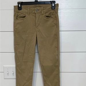American Eagle khaki Jeggings- 4 short